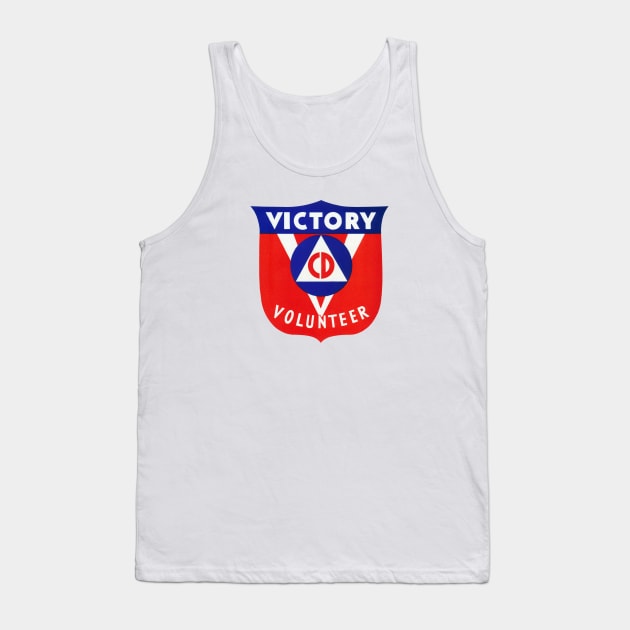 WWII US Civil Defense Tank Top by historicimage